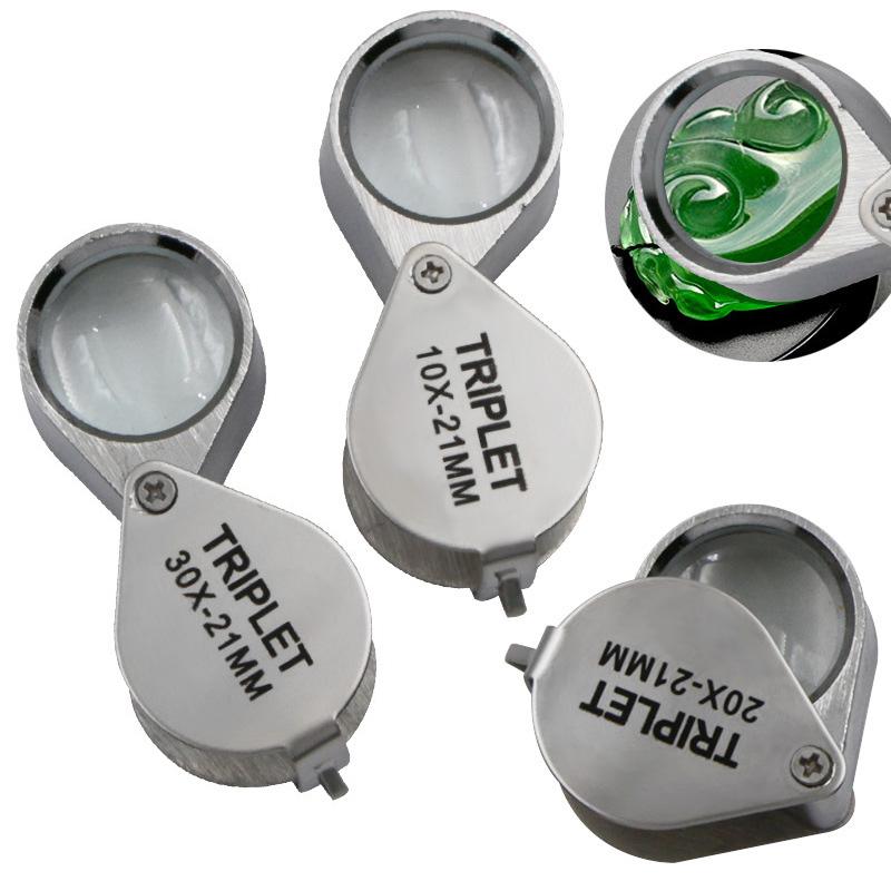 Pocket Jewelry Loupe 30X 20X 10X Jewelers Eye Magnifying Glass Magnifier LED/UV Illuminated Loop Folding For Stamp Rock Collect
Pocket Jewelry Loupe 30X 20X 10X Jewelers Eye Magnifying Glass Magnifier LED/UV Illuminated Loop Folding For Stamp Rock Collect