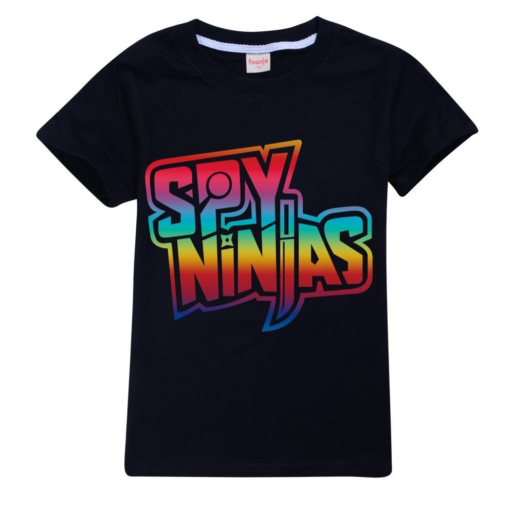 SPY NINJA Summer Cotton Tshirts Kids Cosplay Top Short Sleeve T-shirt Girls Clothes for Boys Tee Costumes Kawaii Christmas Shirt 140
SPY NINJA Summer Cotton Tshirts Kids Cosplay Top Short Sleeve T-shirt Girls Clothes for Boys Tee Costumes Kawaii Christmas Shirt 140