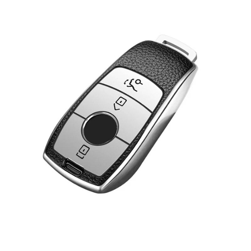 Кожаный чехол для ключей из ТПУ для Mercedes Benz ACESG GLS Class W177 W205 W213 W222 G63 X16 серебряный
Кожаный чехол для ключей из ТПУ для Mercedes Benz ACESG GLS Class W177 W205 W213 W222 G63 X16 серебряный