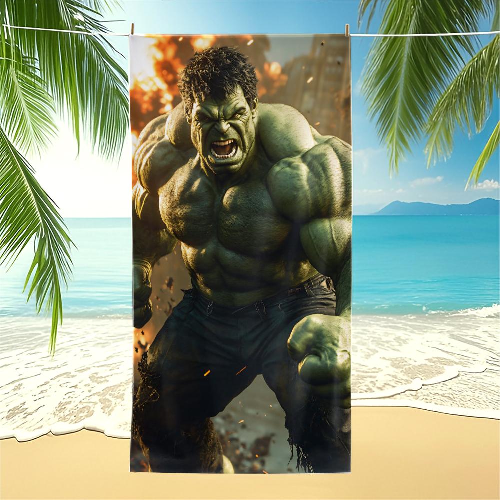 Incredible Hulk Beach Towel,Marvel Quick Dry Pool Towel,Camping Towel,Bath Towel Blanket for Kids,Adults,Boys Birthday Gift W40*H60(CM)
Incredible Hulk Beach Towel,Marvel Quick Dry Pool Towel,Camping Towel,Bath Towel Blanket for Kids,Adults,Boys Birthday Gift W40*H60(CM)