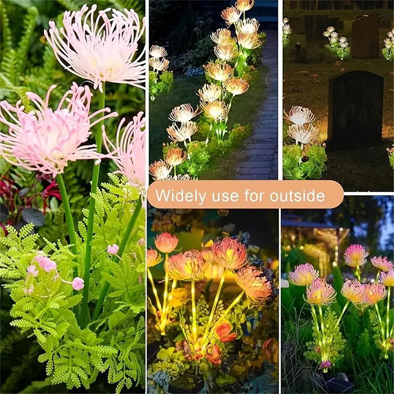 Solar Flower Lights Outdoor Waterproof, LED Garden Stakes, Decorative Solar-Powered Pathway Lights For Patio Garden Decor 1005 1pcs розовый
Solar Flower Lights Outdoor Waterproof, LED Garden Stakes, Decorative Solar-Powered Pathway Lights For Patio Garden Decor 1005 1pcs розовый