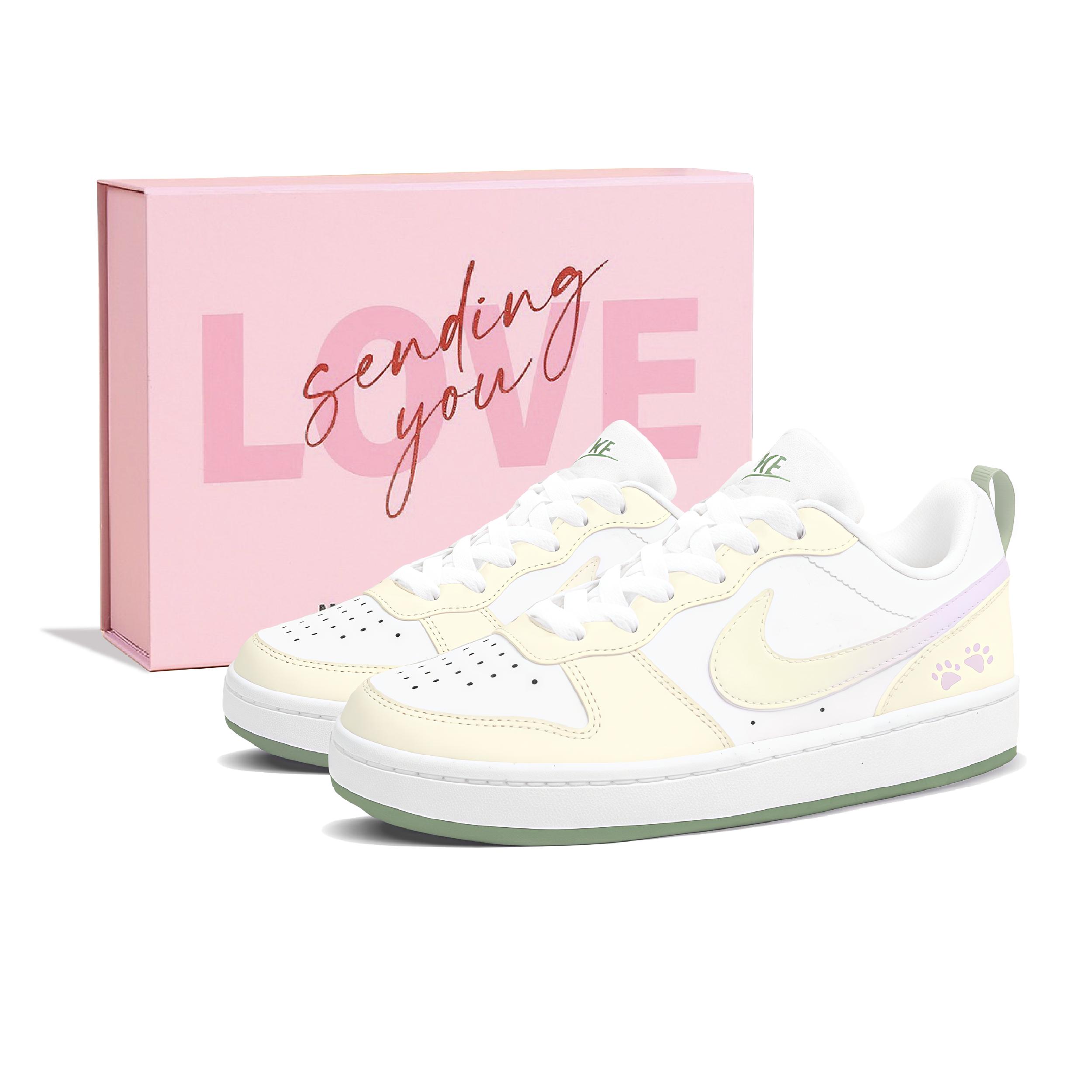 Nike Court Borough Custard Peach Claw Leather Skateboard Shoes Unisex White Pink DV5456-130(Team2160) 37.5
Nike Court Borough Custard Peach Claw Leather Skateboard Shoes Unisex White Pink DV5456-130(Team2160) 37.5