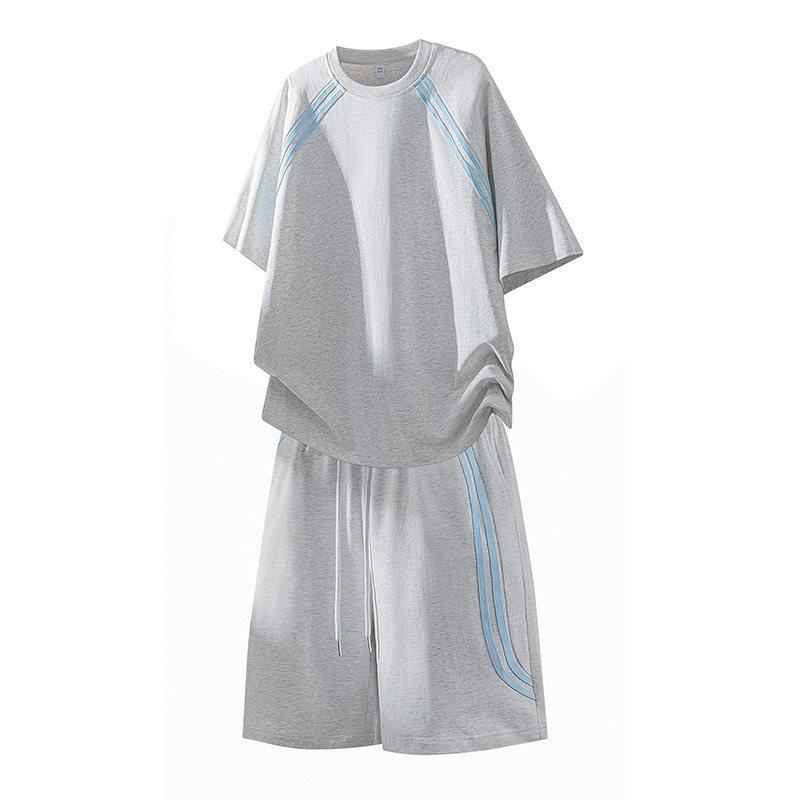 Men s 2026 Summer Casual Bad Boy Two-Bar T-shirt & Shorts Set S серый
Men s 2026 Summer Casual Bad Boy Two-Bar T-shirt & Shorts Set S серый