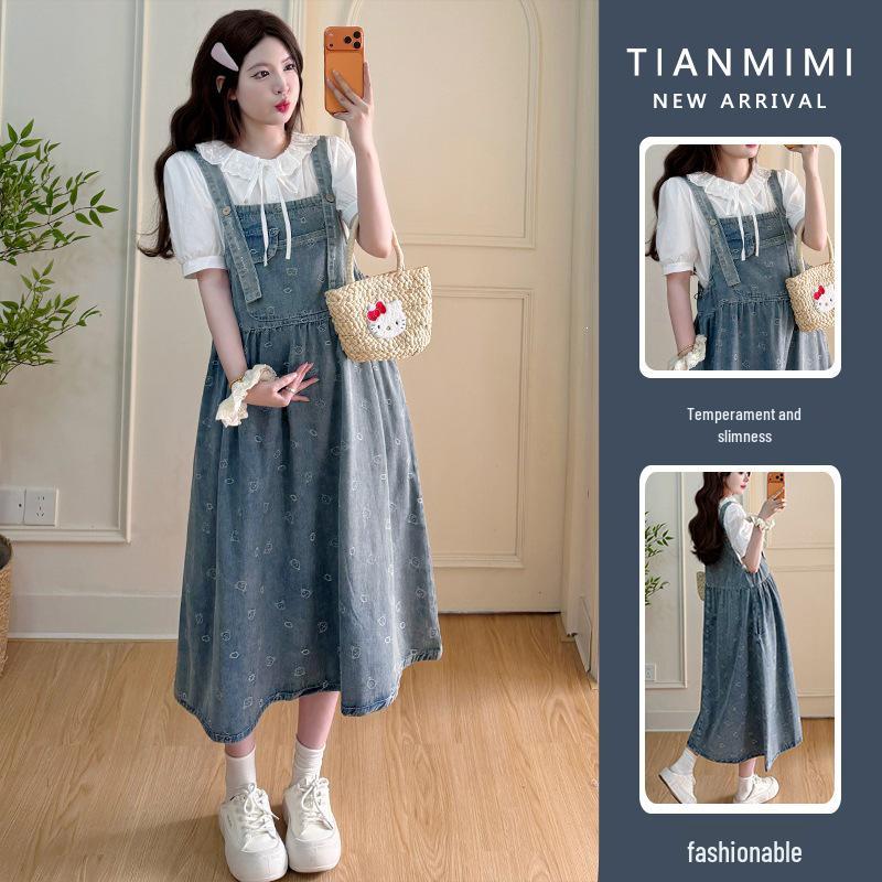 2026 Summer Cartoon Print Lightweight Overalls Skirt & Lace-Trimmed Shirt XL
2026 Summer Cartoon Print Lightweight Overalls Skirt & Lace-Trimmed Shirt XL