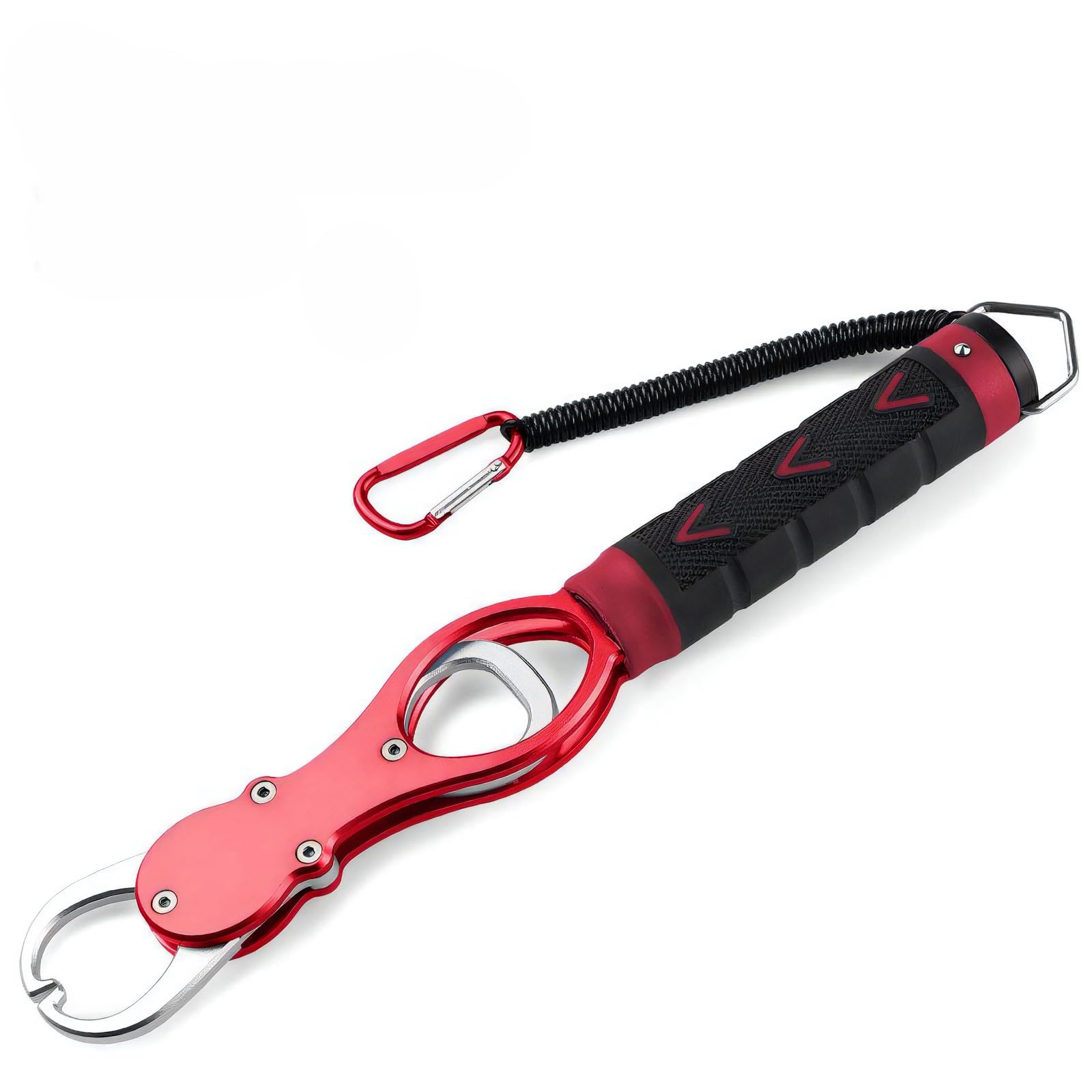 azumafy Fish Grip Fish Catcher with Measuring Function Measuring Fishing Grip Aluminum Rust Proof Lightweight Fishing Tool Red Blue Anti-Slip (Red)
azumafy Fish Grip Fish Catcher with Measuring Function Measuring Fishing Grip Aluminum Rust Proof Lightweight Fishing Tool Red Blue Anti-Slip (Red)