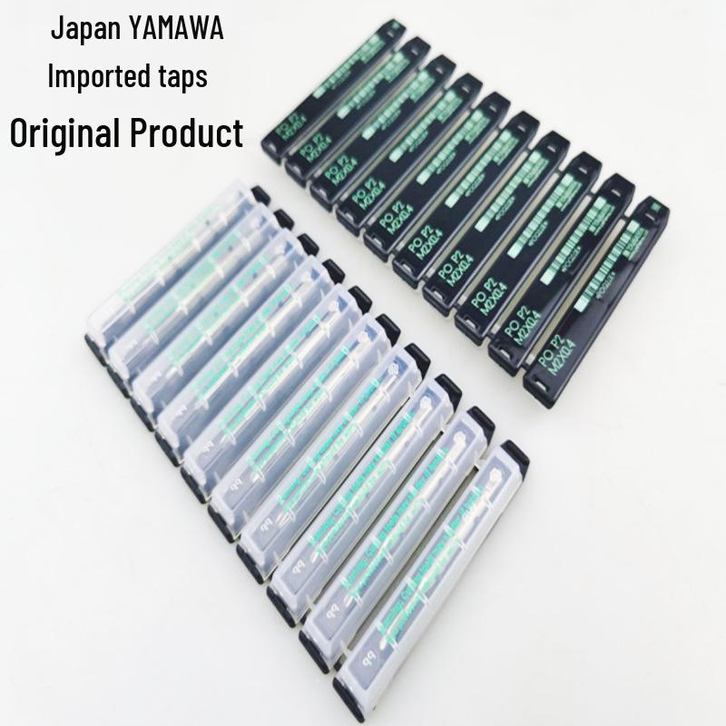 YAMAWA High-Speed Steel Spiral Point Machine Tap Set (M3-M12) M4*0.7 Spiral Point (1 piece)
YAMAWA High-Speed Steel Spiral Point Machine Tap Set (M3-M12) M4*0.7 Spiral Point (1 piece)