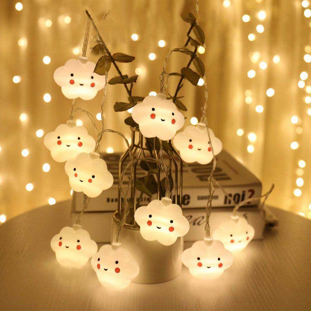 Smlie Cloud LED Детская детская комната Струнные огни Рождественские украшения Фея Гирлянда Ночной свет
Smlie Cloud LED Детская детская комната Струнные огни Рождественские украшения Фея Гирлянда Ночной свет