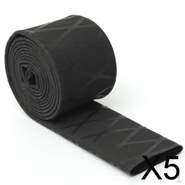 5x Нескользящая термоусадочная трубка Текстурированная рукоятка Удочка Черная 1x0.2см
5x Нескользящая термоусадочная трубка Текстурированная рукоятка Удочка Черная 1x0.2см