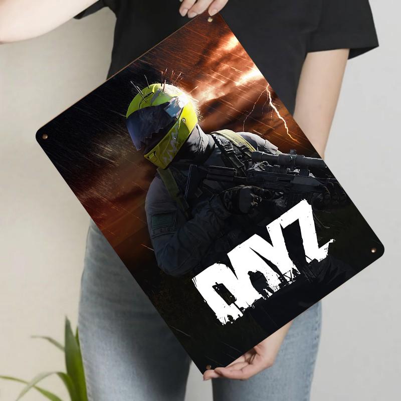 DayZ Game Character Metal Wall Art Decor for Gaming Room Home Office Decoration 20x30cm(7.8x11.8inch)
DayZ Game Character Metal Wall Art Decor for Gaming Room Home Office Decoration 20x30cm(7.8x11.8inch)