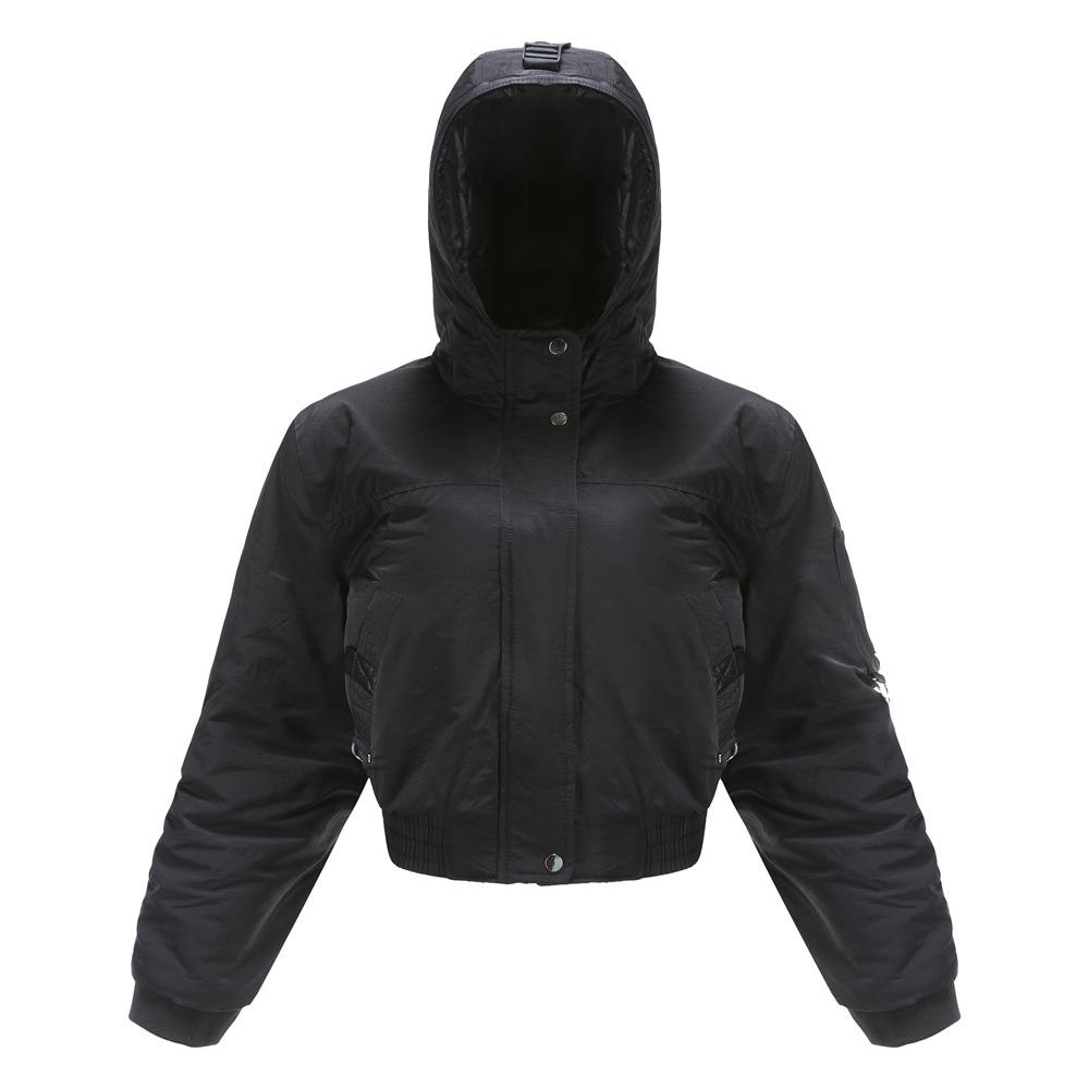 New Autumn and Winter Padded Women s Cotton-padded Clothes Hooded Tooling Jackets Women S
New Autumn and Winter Padded Women s Cotton-padded Clothes Hooded Tooling Jackets Women S