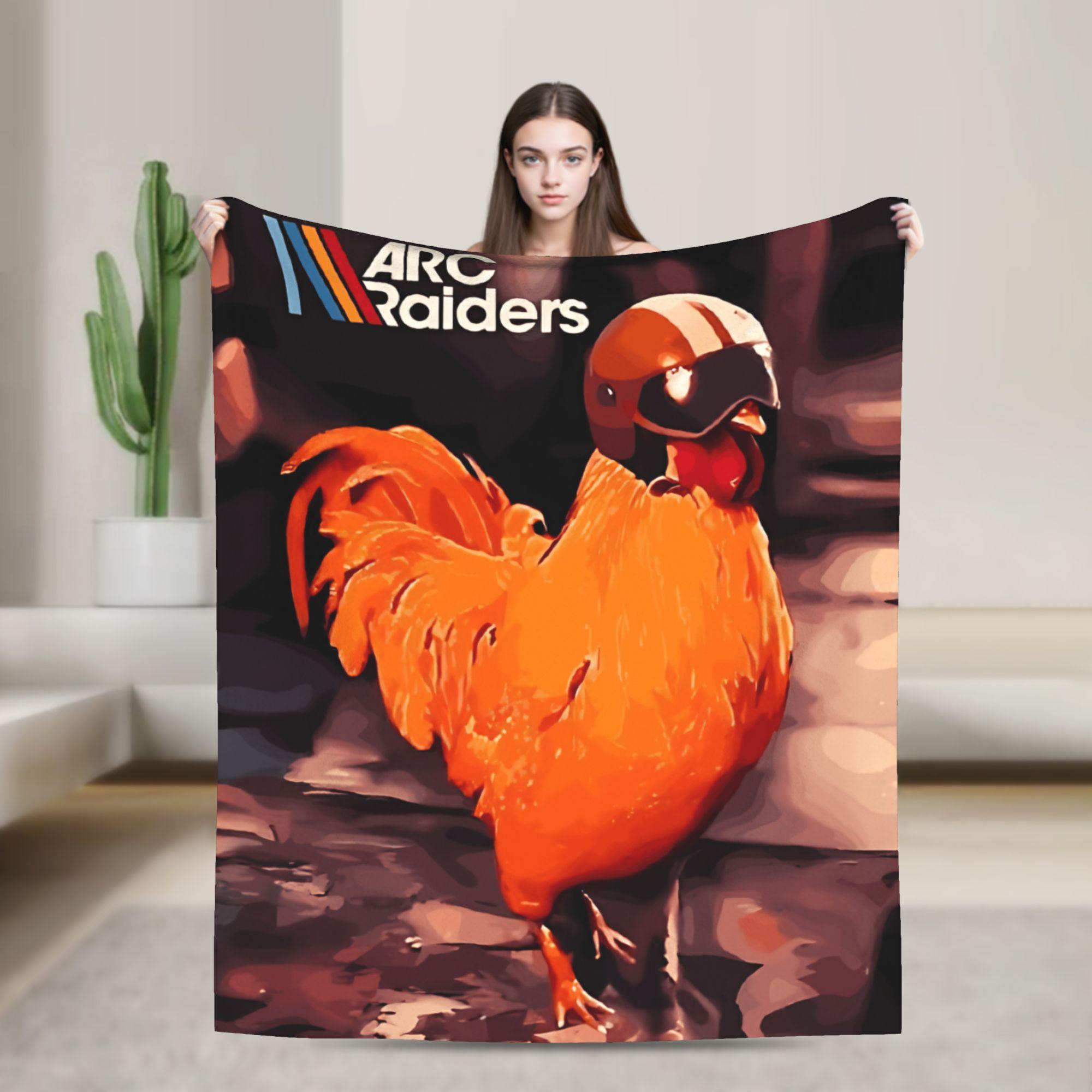 Arc Raiders Rooster Game Flannel Blankets Winter Warm Soft Bedding Throws for Kids Home Decor Fashion Bedspread Sofa Bed Cover 75cmx90cm чорний
Arc Raiders Rooster Game Flannel Blankets Winter Warm Soft Bedding Throws for Kids Home Decor Fashion Bedspread Sofa Bed Cover 75cmx90cm чорний