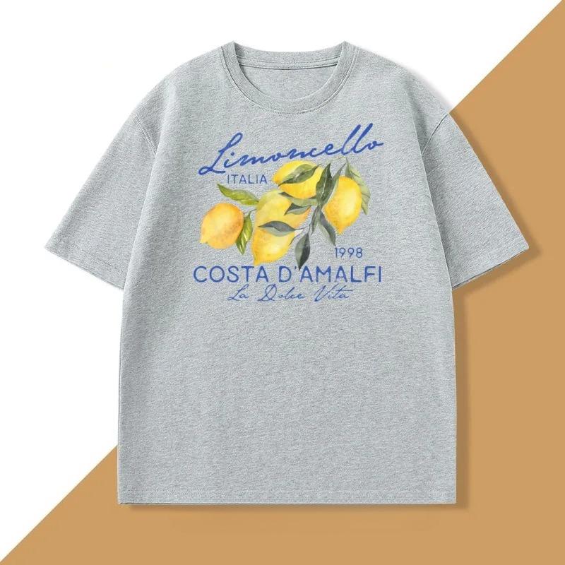 Retro Lemon Italy Tshirt Printed Short Sleeve T Shirt Women Men Casual Harajuku Streetwear Tee Tops Camiseta Loose Summer Tees S
Retro Lemon Italy Tshirt Printed Short Sleeve T Shirt Women Men Casual Harajuku Streetwear Tee Tops Camiseta Loose Summer Tees S