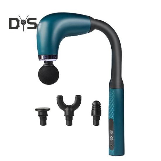 Беспроводной массажер для мышц с удлинительной ручкой, многорежимный перезаряжаемый ручной перкуссионный массажер для мышц с 4 массажными головками зелёный
Беспроводной массажер для мышц с удлинительной ручкой, многорежимный перезаряжаемый ручной перкуссионный массажер для мышц с 4 массажными головками зелёный