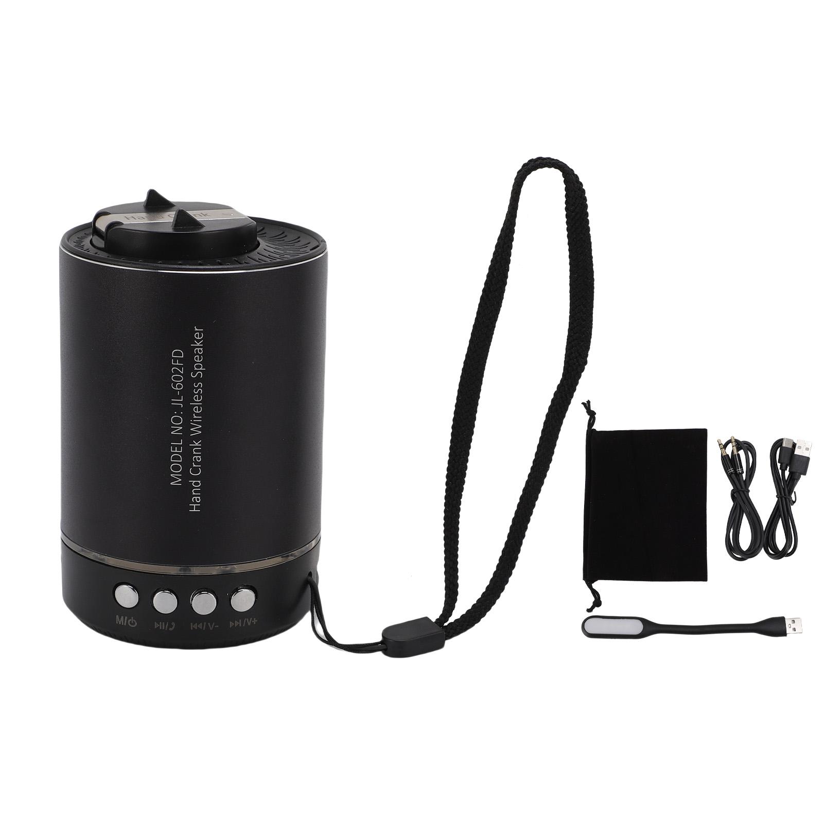 Bluetooth-динамик с FM-радио, Power Bank, ручная генерация энергии, перезаряжаемый, беспроводной
Bluetooth-динамик с FM-радио, Power Bank, ручная генерация энергии, перезаряжаемый, беспроводной