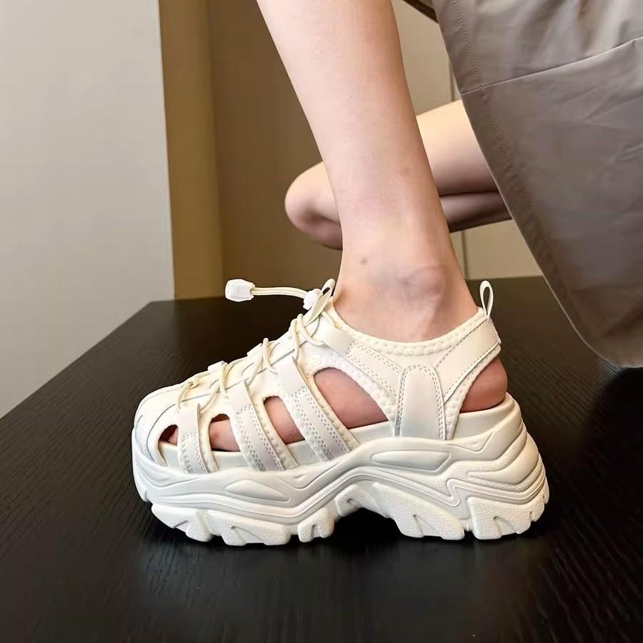 Baili Outdoor~ Small Thick-soled Baotou Roman Sandals Women s Hollow ins Leisure Sports Daddy Shoes Sandals 35
Baili Outdoor~ Small Thick-soled Baotou Roman Sandals Women s Hollow ins Leisure Sports Daddy Shoes Sandals 35