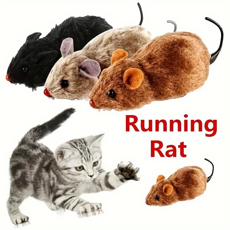 Interactive Plush Mouse Cat Toy - Mechanical, Durable Plastic, Suitable for Indoor Play and Gifts чорний
Interactive Plush Mouse Cat Toy - Mechanical, Durable Plastic, Suitable for Indoor Play and Gifts чорний