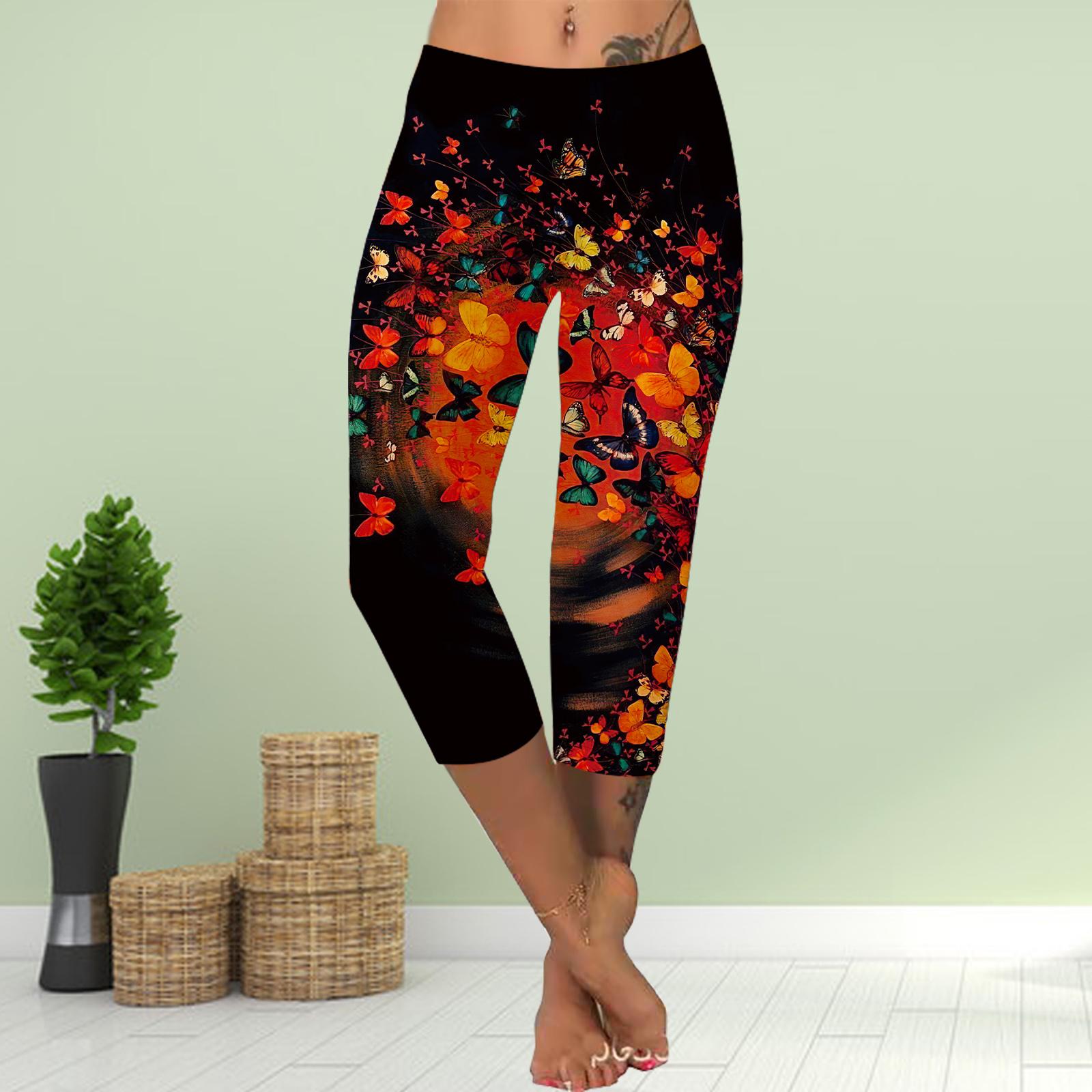 Pants Summer Short Leggings Cropped Skinny Trousers Plus Size Leggins Ladies Slim 3D Orange Butterfly Print Pants 8XL помаранчевий
Pants Summer Short Leggings Cropped Skinny Trousers Plus Size Leggins Ladies Slim 3D Orange Butterfly Print Pants 8XL помаранчевий