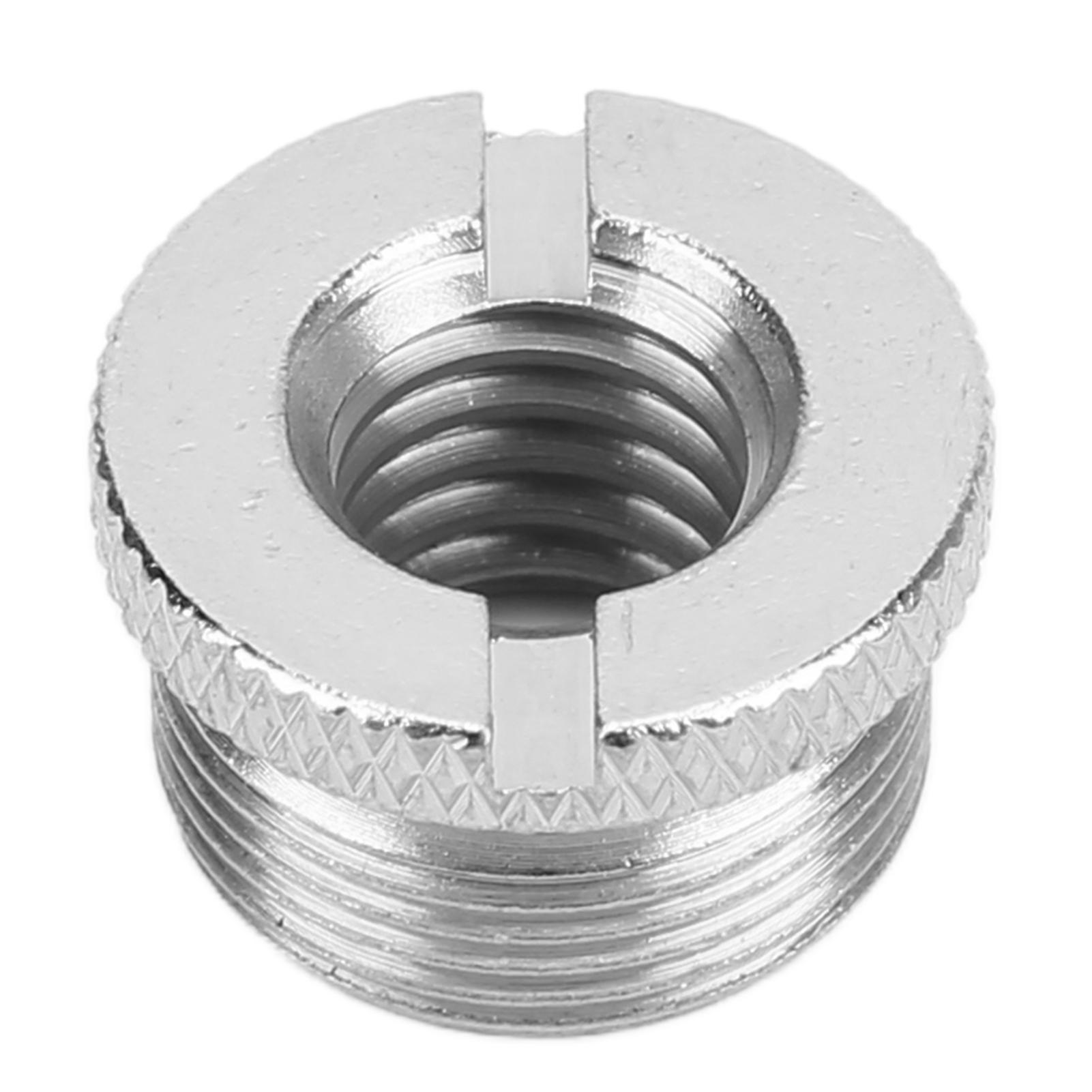 3/8 Inch Female to 5/8 Inch Male Screws Thrd Adapter for Microphone Stand for Mic Mount
3/8 Inch Female to 5/8 Inch Male Screws Thrd Adapter for Microphone Stand for Mic Mount