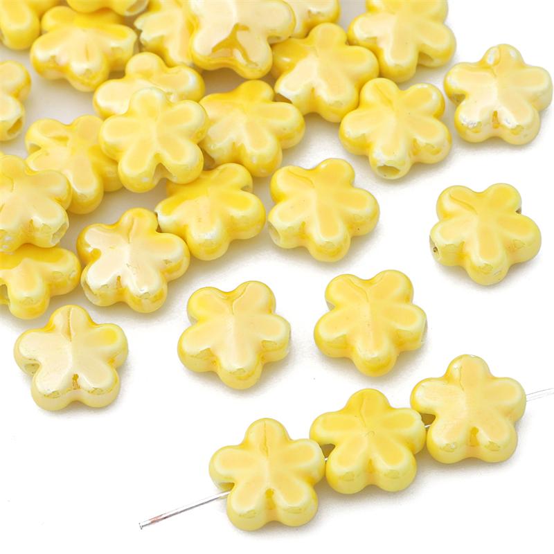 10 шт./пакет 12x5 мм керамические бусины ручной работы в форме разноцветного цветка для браслета и ожерелья DIY Изготовление ювелирных изделий
10 шт./пакет 12x5 мм керамические бусины ручной работы в форме разноцветного цветка для браслета и ожерелья DIY Изготовление ювелирных изделий