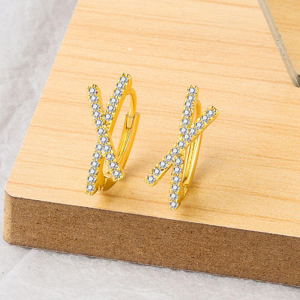 Срібні сережки Tancise 925 проби з цирконом Сережки-краплі для жінок Подарунки на весілля золотий
Срібні сережки Tancise 925 проби з цирконом Сережки-краплі для жінок Подарунки на весілля золотий