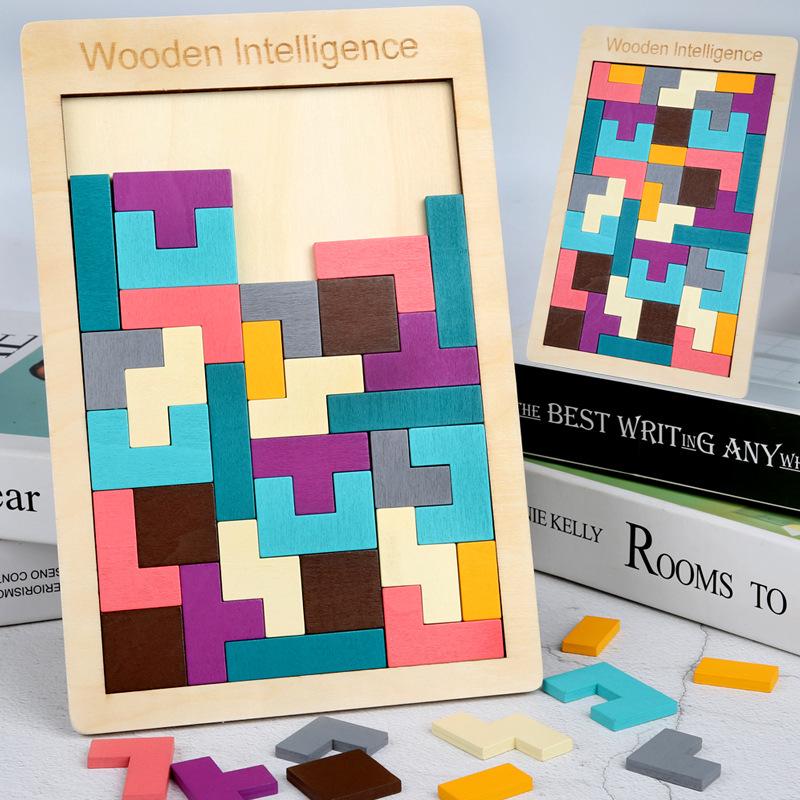 Cross-border Wooden Tetris Puzzle: Variable Blocks Intelligence Game & Children s Educational Toy
Cross-border Wooden Tetris Puzzle: Variable Blocks Intelligence Game & Children s Educational Toy