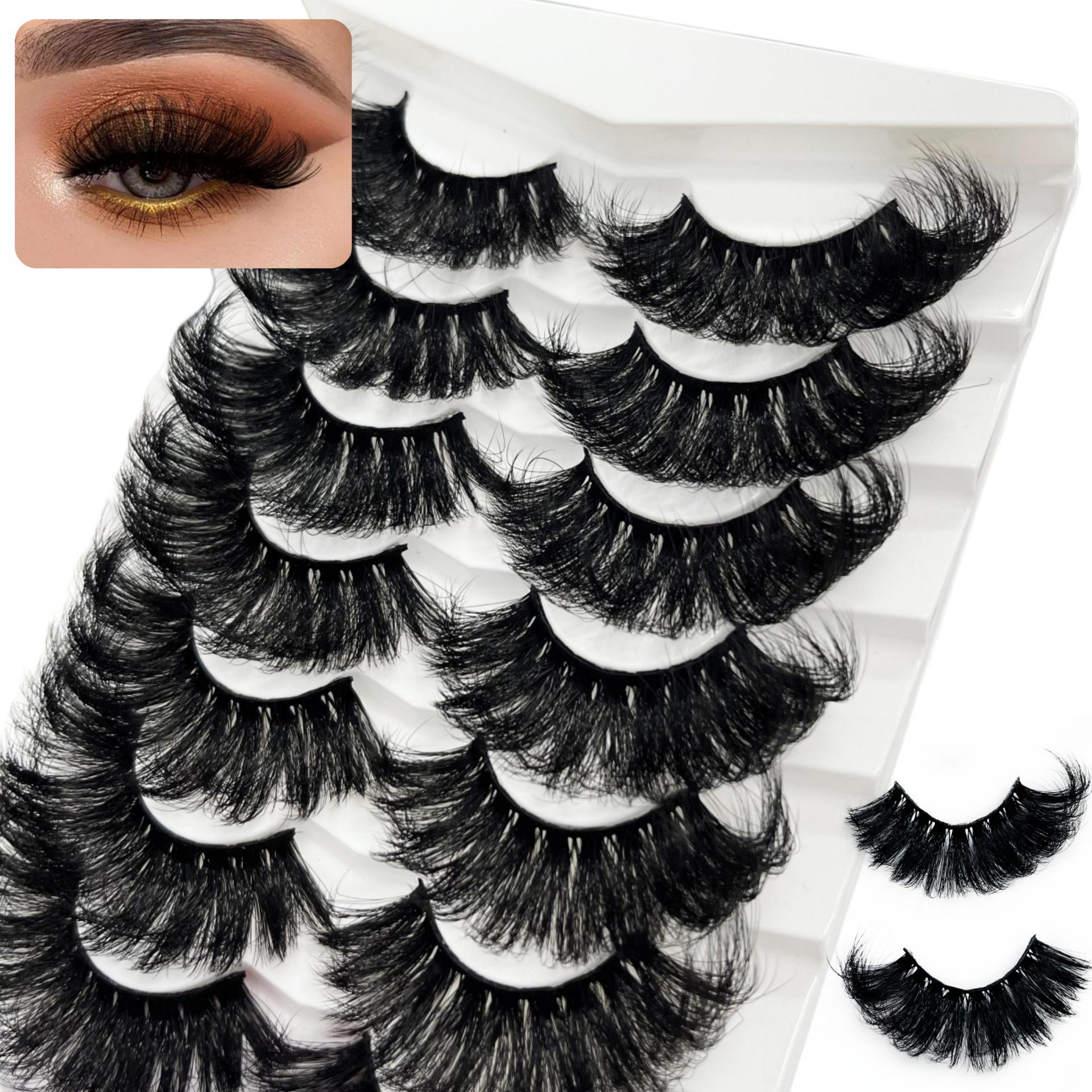 7 пар пушистых накладных ресниц для вечеринок в небрежном стиле, длинных и густых 7 pairs
7 пар пушистых накладных ресниц для вечеринок в небрежном стиле, длинных и густых 7 pairs