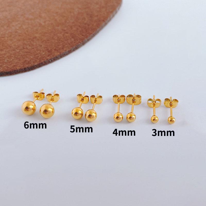 Korean Titanium Steel Round Bead Earrings: Elegant, Unique, Trendy Accessories for Students
Korean Titanium Steel Round Bead Earrings: Elegant, Unique, Trendy Accessories for Students