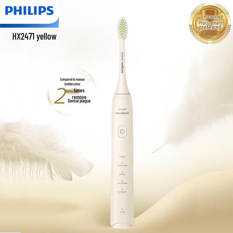 Philips Sonic Electric Toothbrush - HX2471, 5 Modes
Philips Sonic Electric Toothbrush - HX2471, 5 Modes