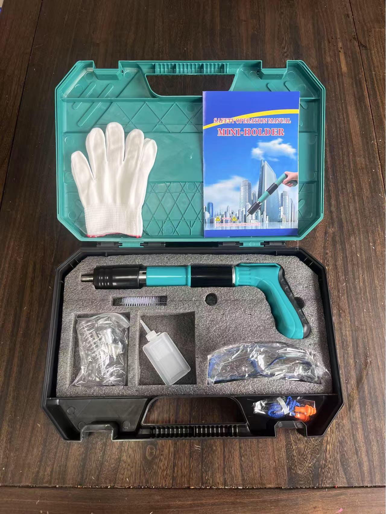 Міні-глушник для порохового цвяхозабивача для тихого монтажу стель та декорування
Міні-глушник для порохового цвяхозабивача для тихого монтажу стель та декорування