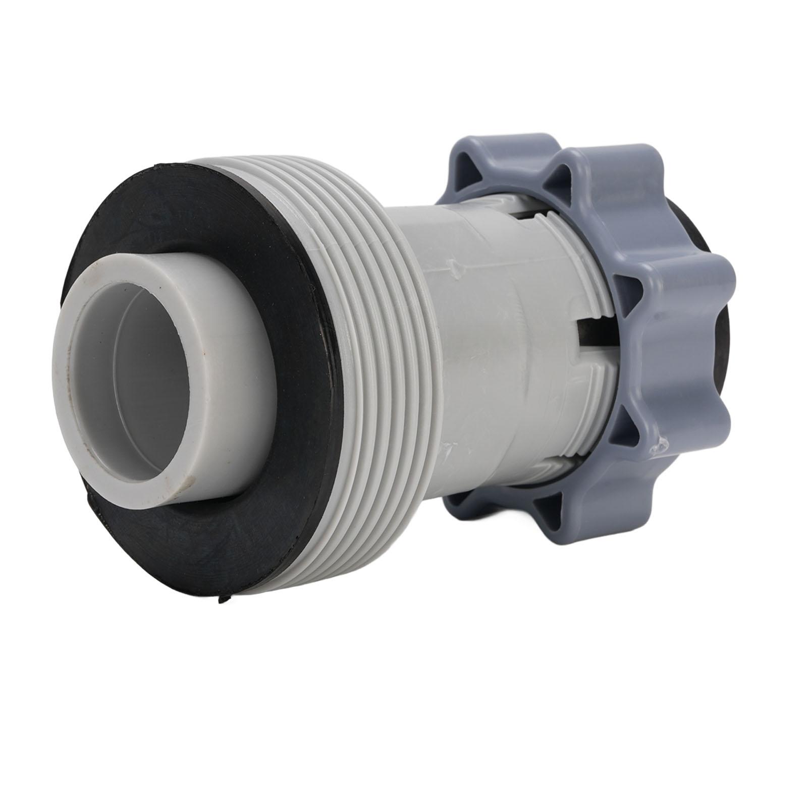 Vacuum Hose Connector,1.5 to 1.25 Inch Pool Pump Hose Adapter Thrded Connector Converts Hose with Collar for Filter Pumps
Vacuum Hose Connector,1.5 to 1.25 Inch Pool Pump Hose Adapter Thrded Connector Converts Hose with Collar for Filter Pumps