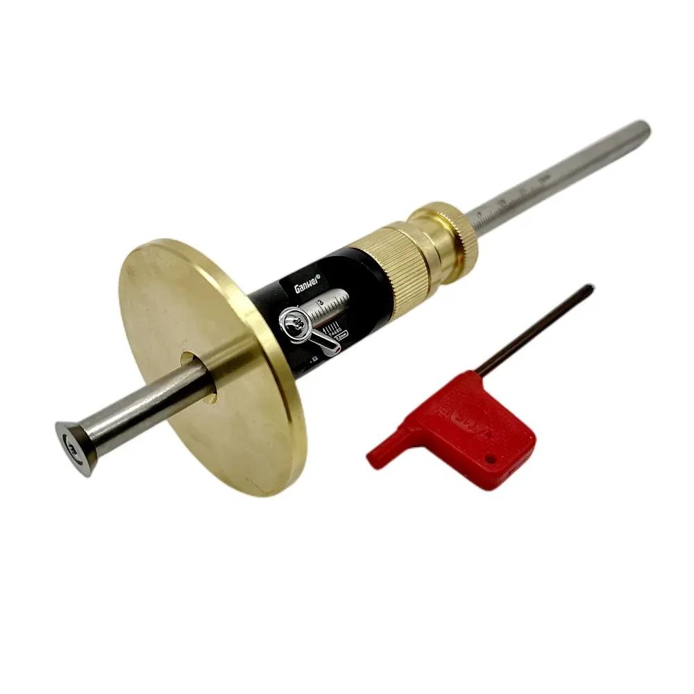 Wheel Marking Gauge Woodworking Marking Scriber Kit with 10 Replacement Cutters Solid Metal Bar Wood Scribe Tool for Carpenter
Wheel Marking Gauge Woodworking Marking Scriber Kit with 10 Replacement Cutters Solid Metal Bar Wood Scribe Tool for Carpenter