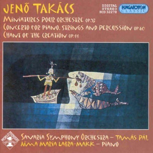 CD TAKACS / SAVARIA SYMPHONY ORCHESTRA - Miniatures for Piano, Strings HCD32278 Non Japan Classical Used
CD TAKACS / SAVARIA SYMPHONY ORCHESTRA - Miniatures for Piano, Strings HCD32278 Non Japan Classical Used