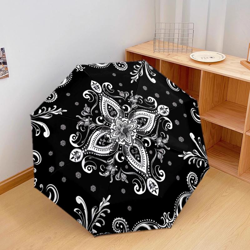 1 PC Automatic Folding Umbrella - Beautiful flowers Pattern, Portable & Foldable Design with 8 Ribs, Christmas Birthday Gifts
1 PC Automatic Folding Umbrella - Beautiful flowers Pattern, Portable & Foldable Design with 8 Ribs, Christmas Birthday Gifts
