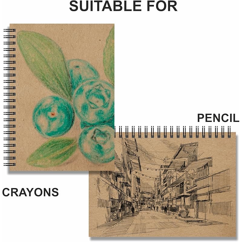 Anupam Khakhi 100% Recycled Kraft Wire-O Book A5 160Gsm 80 Pages One Side Dot Grid And Other Side Plain For Artists, Kid A5
Anupam Khakhi 100% Recycled Kraft Wire-O Book A5 160Gsm 80 Pages One Side Dot Grid And Other Side Plain For Artists, Kid A5