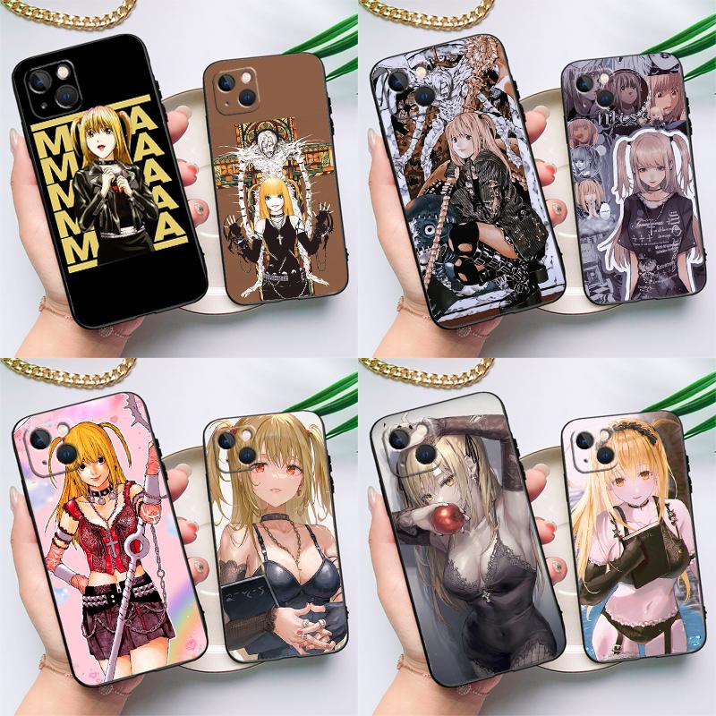 Death Note Misa Amane Case For iPhone 11 12 13 14 Pro Max 12 13 Mini X XS Max XR 7 8 Plus SE 2020 Cover Coque
Death Note Misa Amane Case For iPhone 11 12 13 14 Pro Max 12 13 Mini X XS Max XR 7 8 Plus SE 2020 Cover Coque