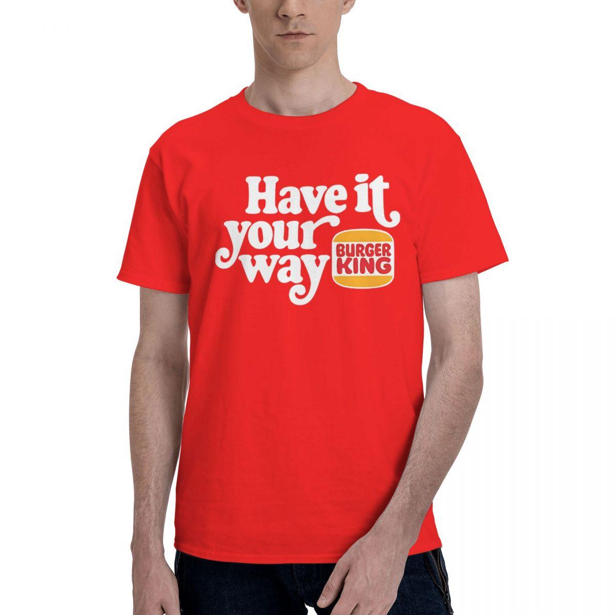 Have It Your Way Burger King Most Memorable Retro Ad Slogan 100 Cotton Casual Breathable Confortable Men Top Football Shirts S
Have It Your Way Burger King Most Memorable Retro Ad Slogan 100 Cotton Casual Breathable Confortable Men Top Football Shirts S