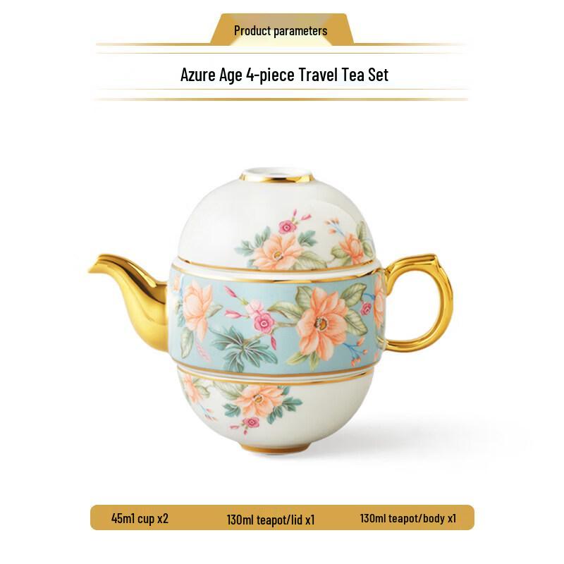 Auratic Celadon Era 4-Piece Travel Tea Set (130ml)
Auratic Celadon Era 4-Piece Travel Tea Set (130ml)
