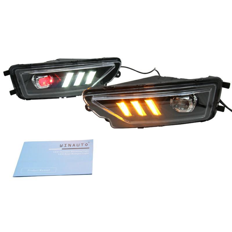 1 Pair for Amarok 2016-2020 3-Color LED Daytime Running Lights Turn Signal Lamp Type A
1 Pair for Amarok 2016-2020 3-Color LED Daytime Running Lights Turn Signal Lamp Type A