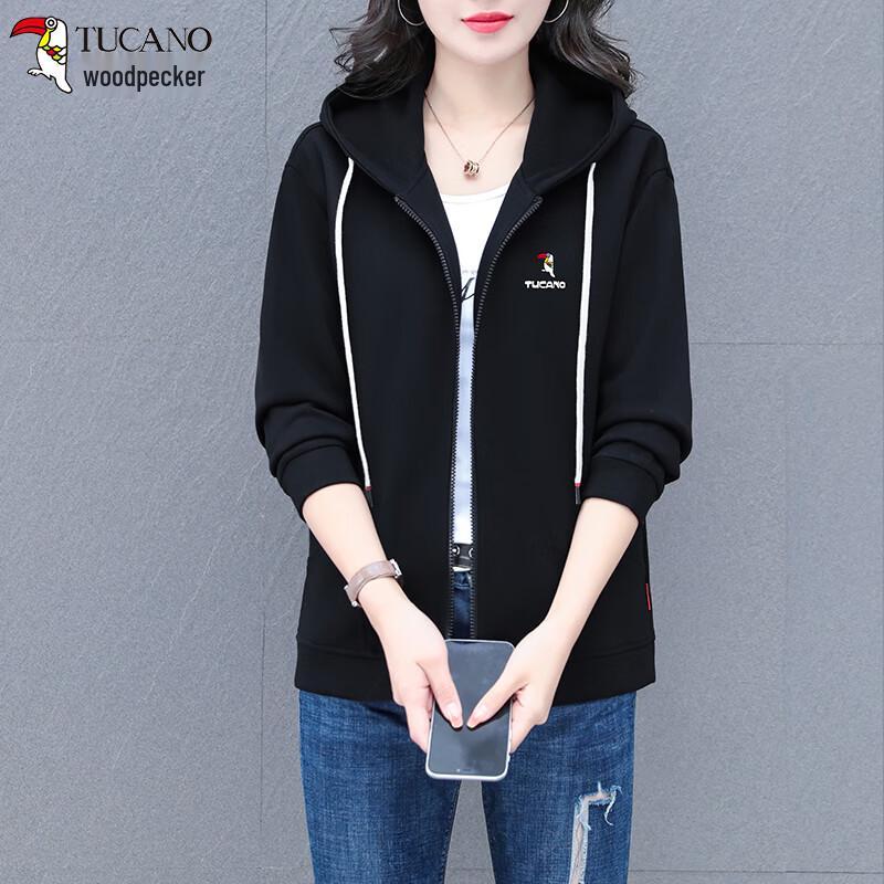 Woodpecker Women s Casual Hooded Cardigan Jacket 3XL
Woodpecker Women s Casual Hooded Cardigan Jacket 3XL