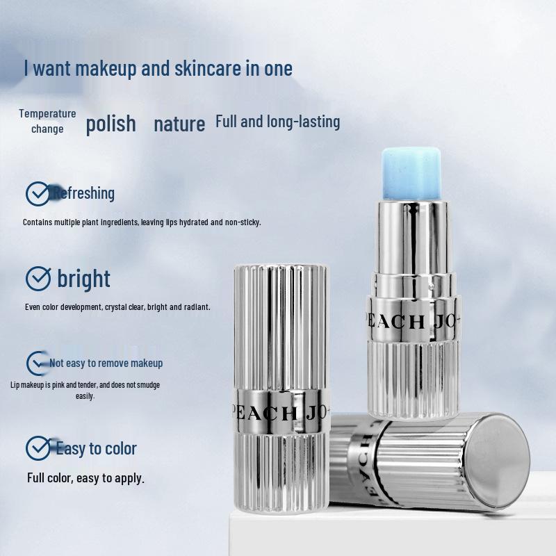 PEACH JO+ Light Blue Temperature-Sensitive Color-Changing Lipstick - Enhances Complexion and Prevents Dryness
PEACH JO+ Light Blue Temperature-Sensitive Color-Changing Lipstick - Enhances Complexion and Prevents Dryness