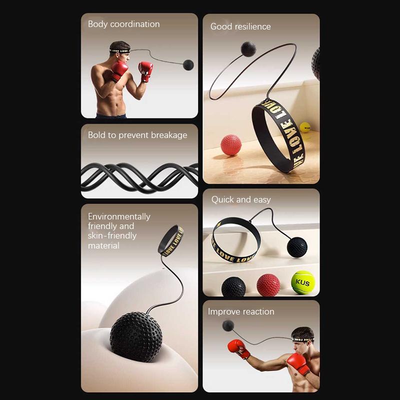 Headworn Boxing Reaction Ball Decompression Release Ball Magic Speed Ball Adult Children Training Fitness Entertainment Home
Headworn Boxing Reaction Ball Decompression Release Ball Magic Speed Ball Adult Children Training Fitness Entertainment Home