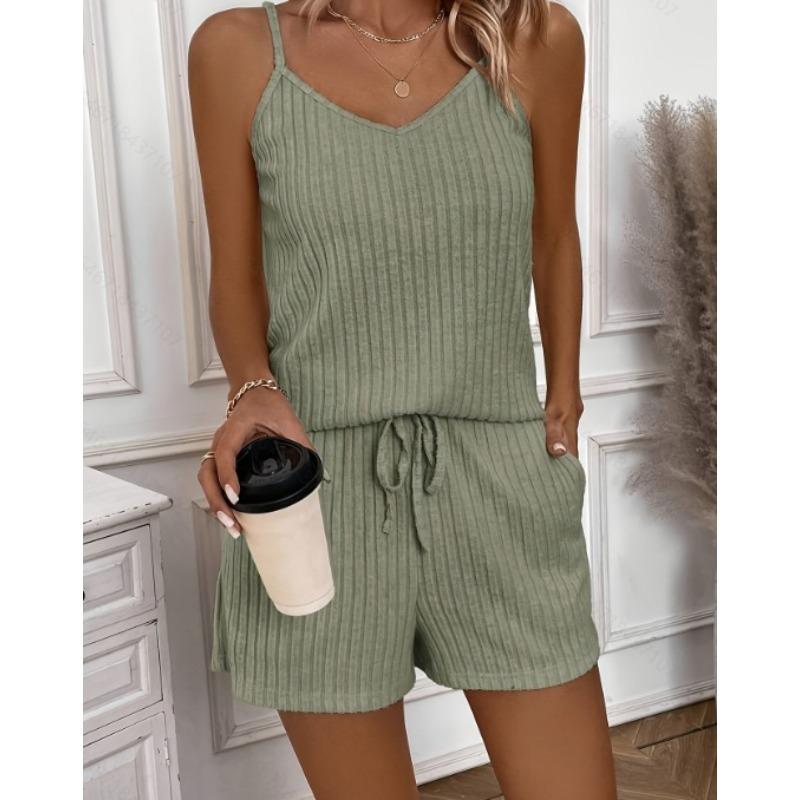 Новая домашняя одежда Пижамы Майки Модные Повседневные и Удобные Женские Комплекты Халтер L армия зеленый
Новая домашняя одежда Пижамы Майки Модные Повседневные и Удобные Женские Комплекты Халтер L армия зеленый