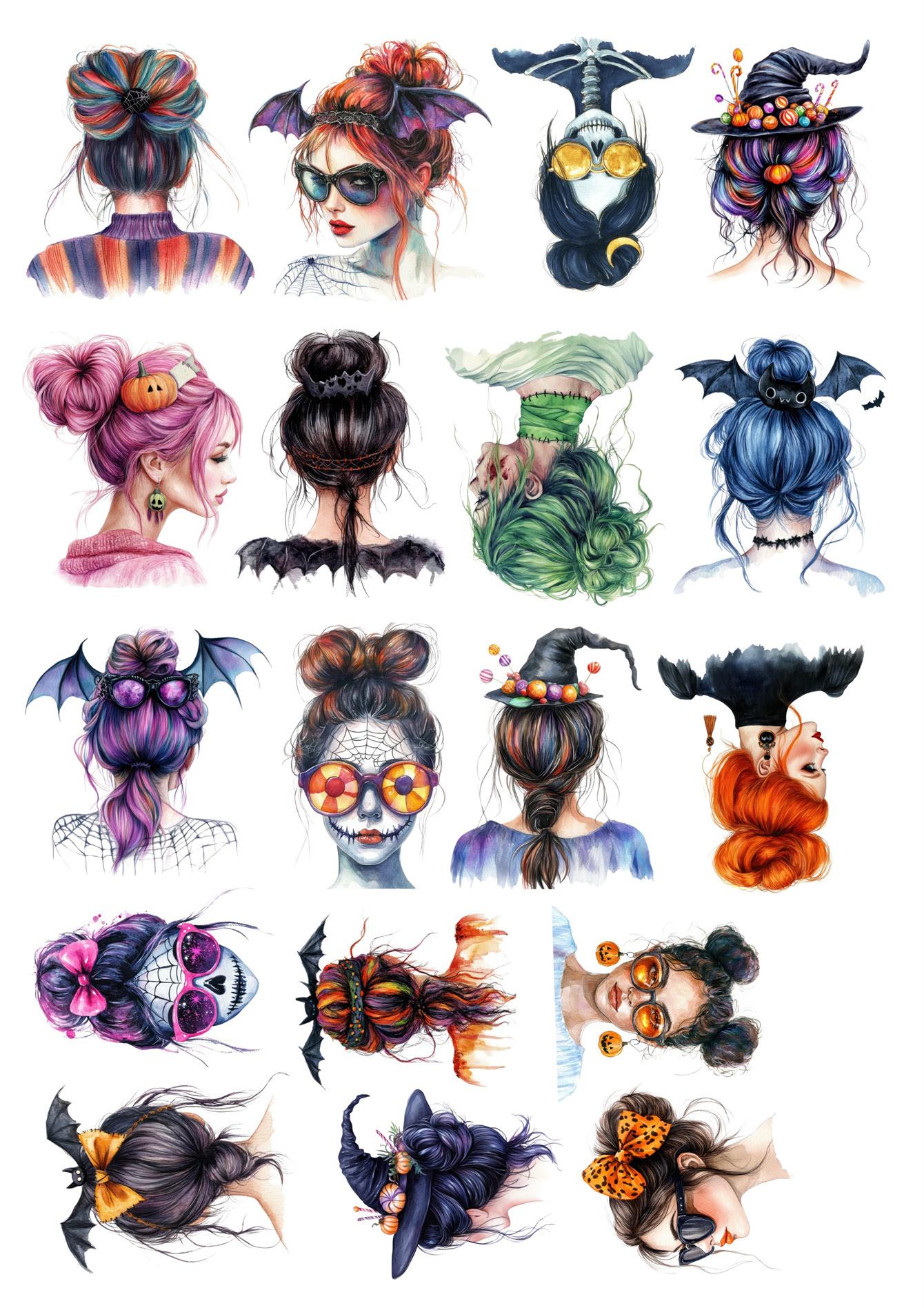 1 Set Watercolor Halloween messy hair bag girl girl tickers Scrapbooking Decorative DIY Stationery Decals Journals Notebooks белый
1 Set Watercolor Halloween messy hair bag girl girl tickers Scrapbooking Decorative DIY Stationery Decals Journals Notebooks белый