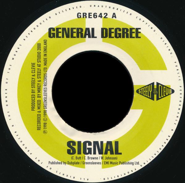 7inch Record GENERAL DEGREE MAD ANDREW Signal Rudeness GRE642 Greensleeves Re 1998 UK Reggae Ska Dub Used
7inch Record GENERAL DEGREE MAD ANDREW Signal Rudeness GRE642 Greensleeves Re 1998 UK Reggae Ska Dub Used