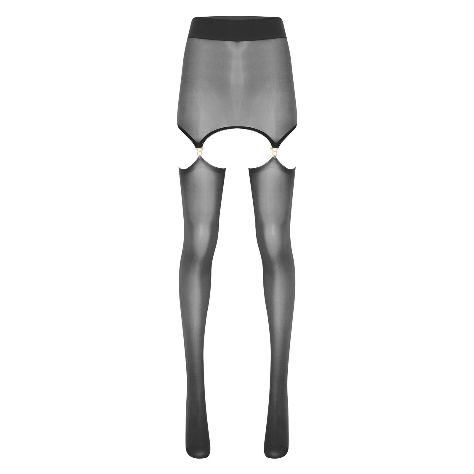 Женские сексуальные колготки с открытой промежностью и зажимами для подвязок, мини-юбка с высокой талией, чулки до бедра, колготки, костюм, эластичные узкие леггинсы One Size чёрный
Женские сексуальные колготки с открытой промежностью и зажимами для подвязок, мини-юбка с высокой талией, чулки до бедра, колготки, костюм, эластичные узкие леггинсы One Size чёрный