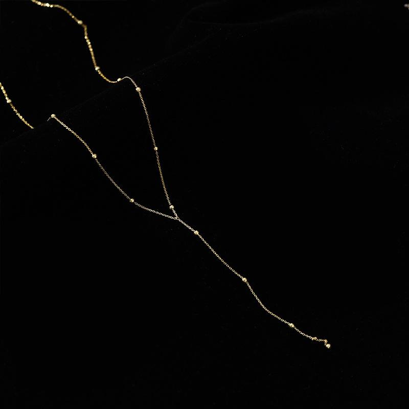 Намисто з китицями Жіноче Просте Легка Розкіш Темперамент Нержавіюча Сталь Ланцюжок на Ключицю Літній Нішевий Дизайн
Намисто з китицями Жіноче Просте Легка Розкіш Темперамент Нержавіюча Сталь Ланцюжок на Ключицю Літній Нішевий Дизайн