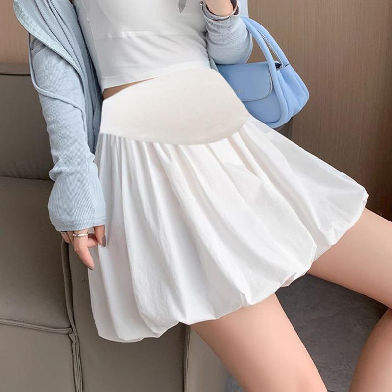 Summer 2026 Casual Maternity White A-line Skirt Pants with Wide-Leg Lantern Shorts 2XL білий
Summer 2026 Casual Maternity White A-line Skirt Pants with Wide-Leg Lantern Shorts 2XL білий