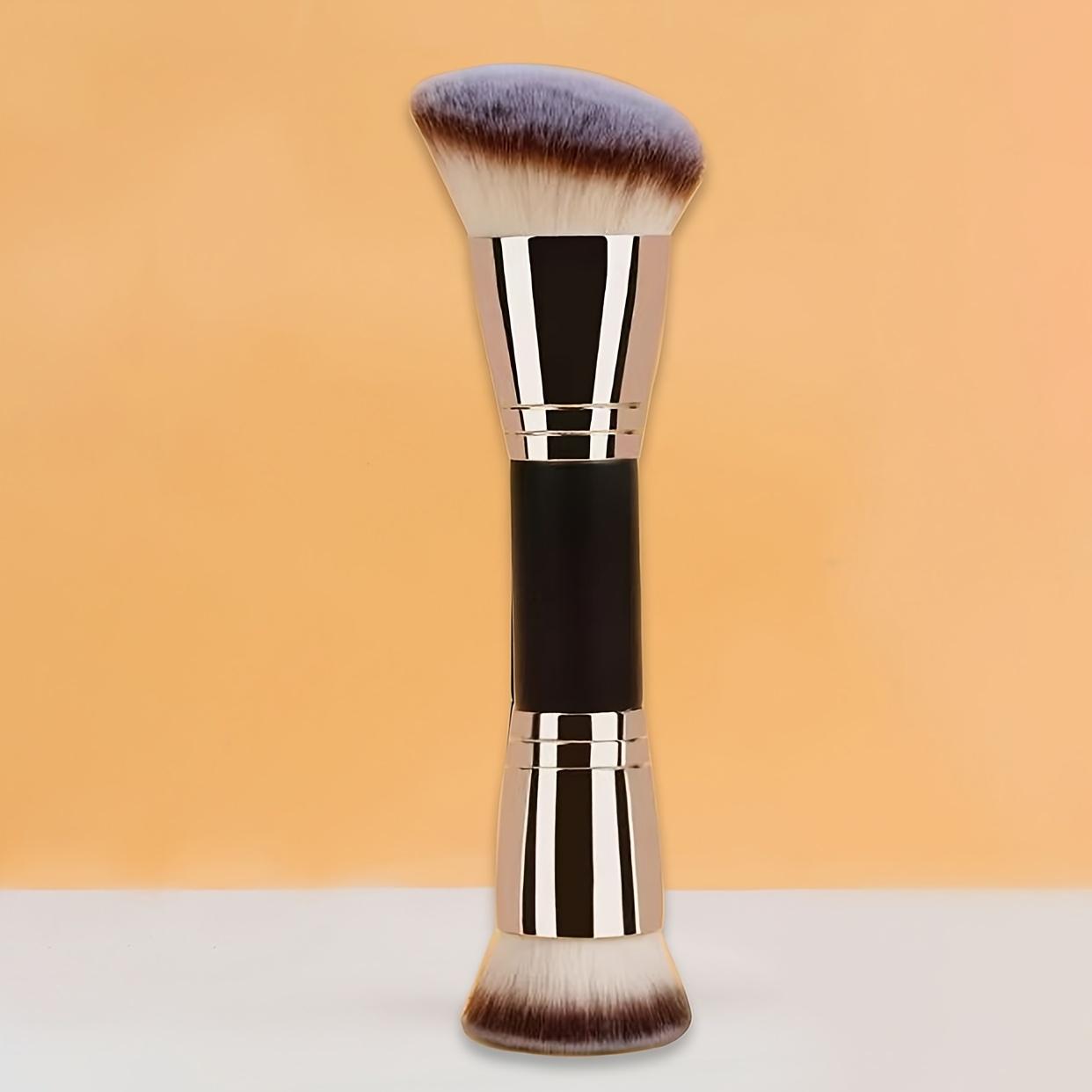 Dual Ended Makeup Brush, Angled Contour & Flat Foundation Brush for BBCreamLiquidFoundation, Seamless Blending Professional Tool чёрный
Dual Ended Makeup Brush, Angled Contour & Flat Foundation Brush for BBCreamLiquidFoundation, Seamless Blending Professional Tool чёрный