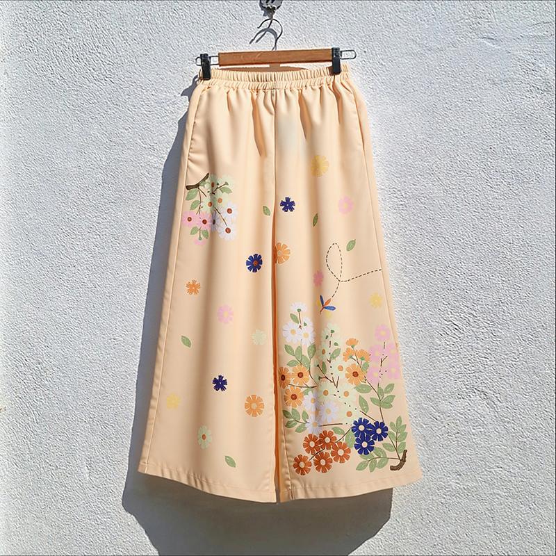 ZANZEA Жіночі повсякденні штани з еластичною талією вільного крою з квітковим принтом 5XL хакі
ZANZEA Жіночі повсякденні штани з еластичною талією вільного крою з квітковим принтом 5XL хакі