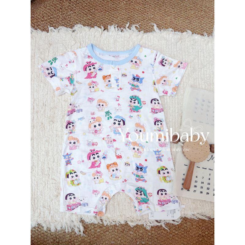 Japanese-Style Infant Summer Premium A-Class Seamless Full-Print Cartoon Crayon Shin-Chan Short-Sleeve Romper Jumpsuit Xiaoxin Xiaokui 80 cm
Japanese-Style Infant Summer Premium A-Class Seamless Full-Print Cartoon Crayon Shin-Chan Short-Sleeve Romper Jumpsuit Xiaoxin Xiaokui 80 cm